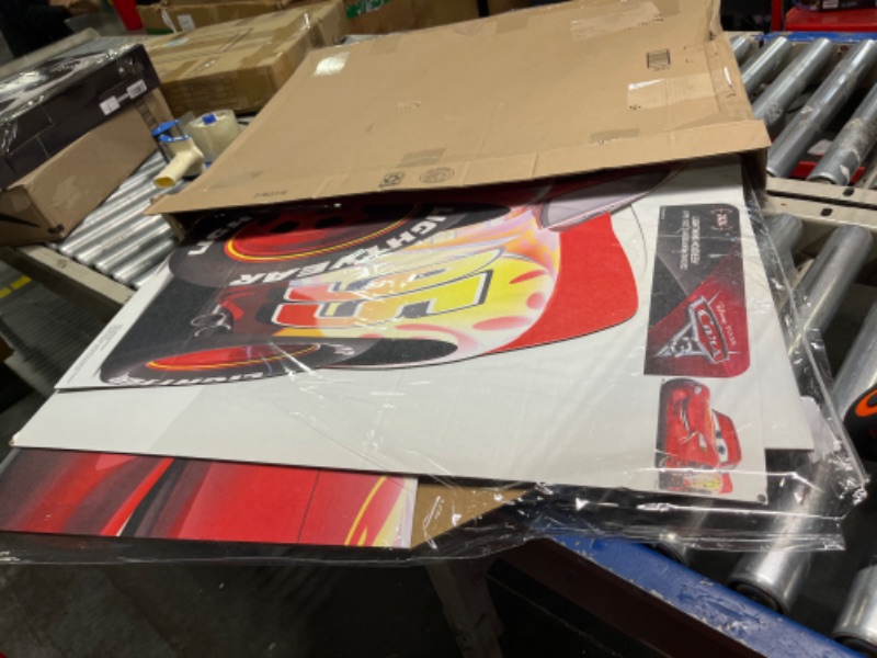 Photo 2 of Advanced Graphics Lightning McQueen Life Size Cardboard Cutout Standup - Disney Pixar's Cars 3 (2017 Film)