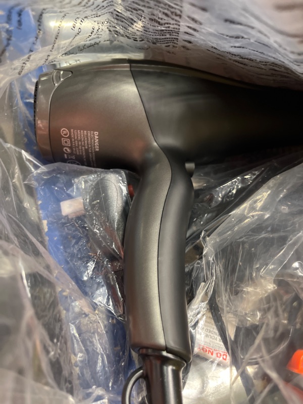 Photo 3 of Fast-Dry 2200W Negative Ionic Ceramic Hair Dryer Tourmaline Technology - Lightweight & Quiet Professional Salon Blow Dryer with ADC Motor - hairdryer