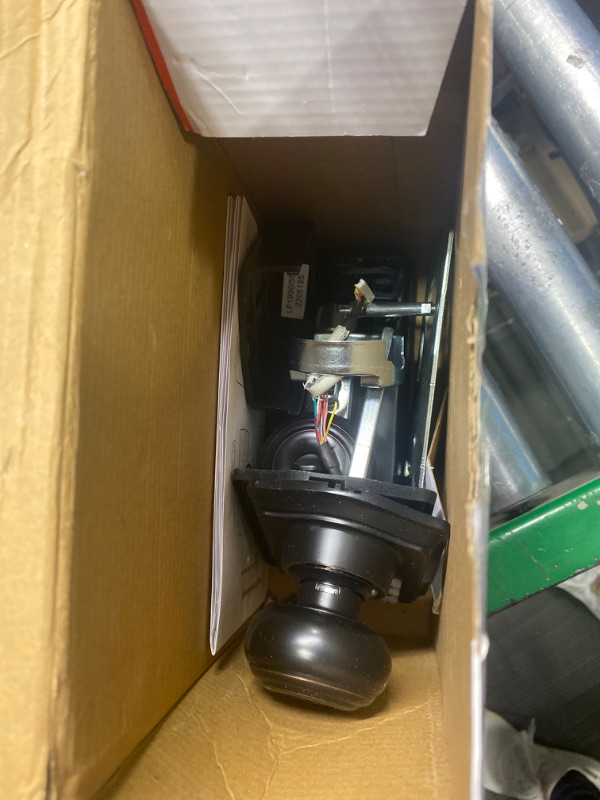 Photo 1 of Honeywell Safes & Door Locks - Keyless Entry Smart Electronic Door Knob Lock with Digital Keypad - 50 Different User Pin Codes - Auto Lock & 1 Touch Locking - Oil Rubbed Bronze, 6.5x8.8x9 in - 8732401
