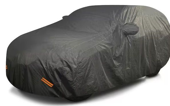 Photo 1 of  Extra Thick Waterproof Black SUV Car Cover