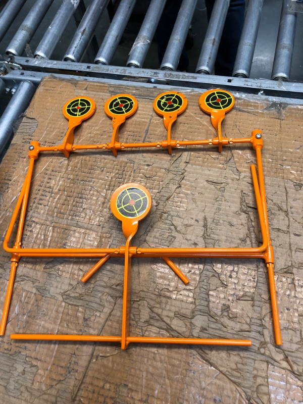 Photo 1 of Highwild Resetting Target, Rated for .22 Rimfire - Large Size and 2.5 Inch Shooting Targets | Pop-Up Steel Prairie Dog A- .22 Auto Resetting Target