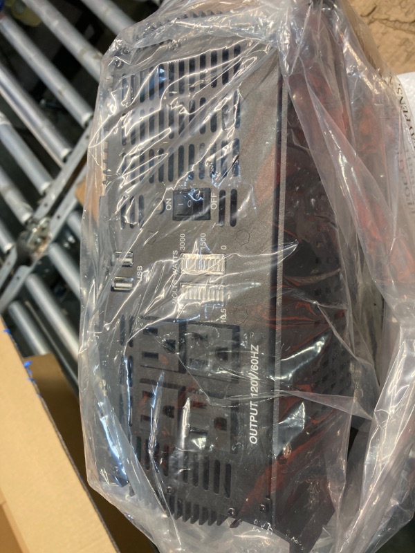 Photo 1 of POTEK 3000W Power Inverter 4 AC Outlets DC 12V to 110V AC Car Inverter with 2 USB Port Slaver 3000W-MSW