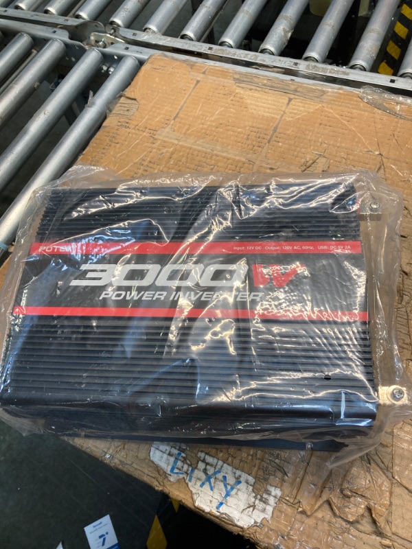 Photo 1 of POTEK 3000W Power Inverter 4 AC Outlets DC 12V to 110V AC Car Inverter with 2 USB Port Slaver 3000W-MSW