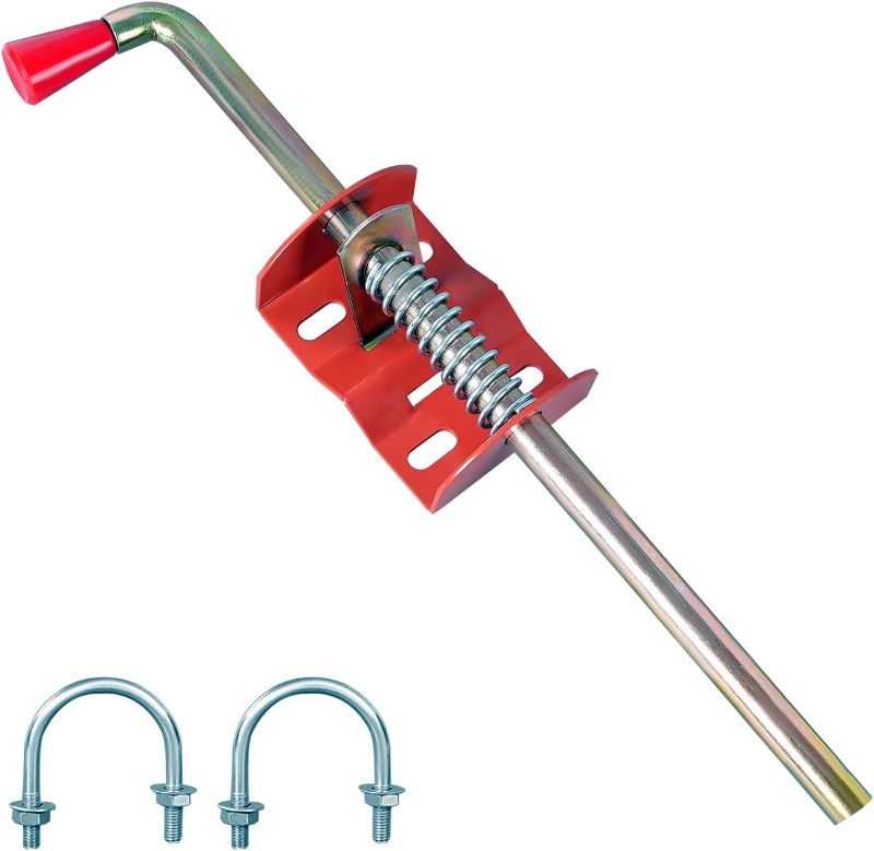 Photo 1 of  Gate Drop Rod Anchor Cane Bolt - 18in Cattle Gate Accessory for Tube Gate with Sure Locking Mechanism