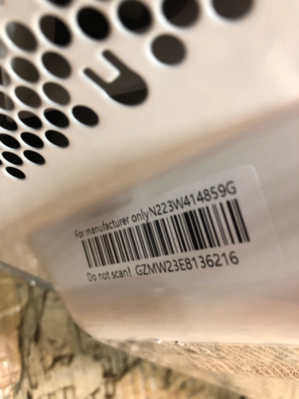 Photo 1 of Nostalgia Modern Retro Countertop Microwave Oven - 700-Watt - 0.7 cu ft - 12 Pre-Programmed Cooking Settings - Digital Clock - Kitchen Appliances - White Modern Retro 0.7 Cu. Ft. White