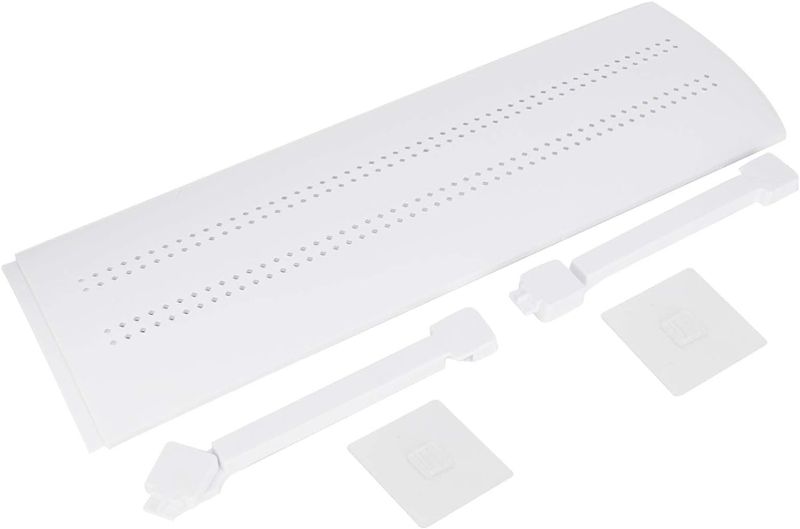 Photo 1 of Air Conditioner Wind Shield, Windproof Baffle Retractable Anti Direct Blowing Cold Child Deflector Confinement Air Deflector Outlet Air Wing Air Cooled Baffle(#2)