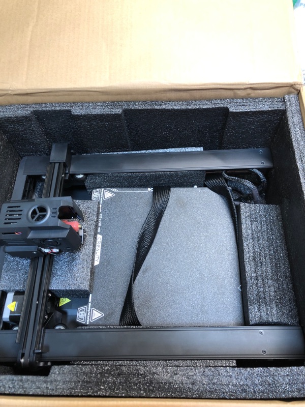 Photo 1 of Creality Ender 3 V3 KE 3D Printer, 500mm/s Printing Speed 3D Printers with CR Touch Auto Leveling Sprite Direct Extruder Supports 300?, Dual Fans and X-axis Linear Rail Print Size 8.66*8.66*9.44in