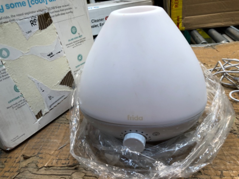 Photo 3 of Frida Baby Fridababy 3-in-1 Humidifier with Diffuser and Nightlight, White