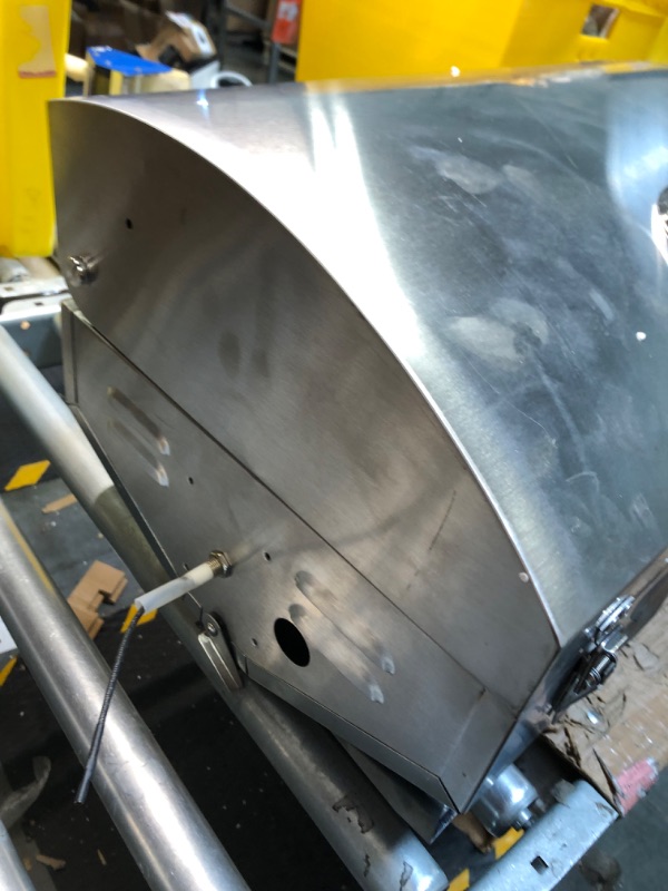 Photo 1 of ****USED**** 
Masterbuilt MB20030819 Portable Propane Grill, Stainless Steel New Version Propane Grill USED
