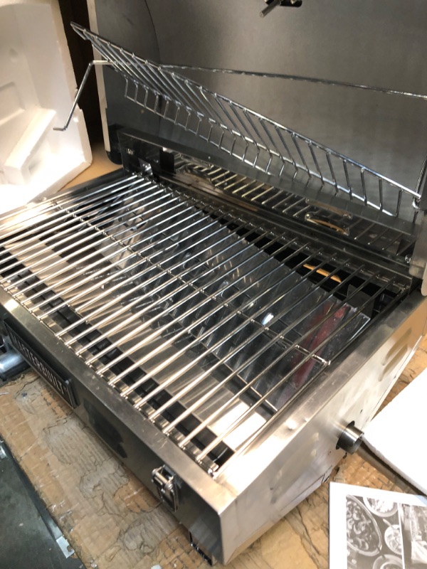 Photo 1 of ****USED**** 
Masterbuilt MB20030819 Portable Propane Grill, Stainless Steel New Version Propane Grill USED