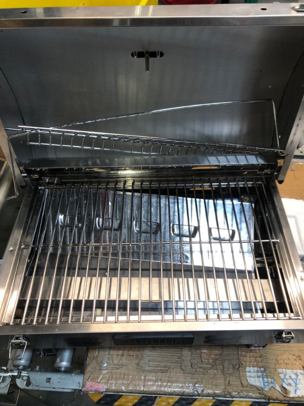Photo 1 of ****USED**** 
Masterbuilt MB20030819 Portable Propane Grill, Stainless Steel New Version Propane Grill USED