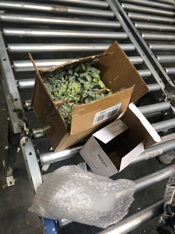 Photo 1 of Bundle:
$17: Vicenpal 3.5 x 2.5 Inches Acrylic Sign Holder Slant Back Sign Holders Clear Picture Frame Acrylic Stands L Shaped Display Stand for Office, Store, Restaurant, Horizontal (20 Pcs)
$15: Miracliy 4 Packs Fake Plants Mini Artificial Greenery Faux