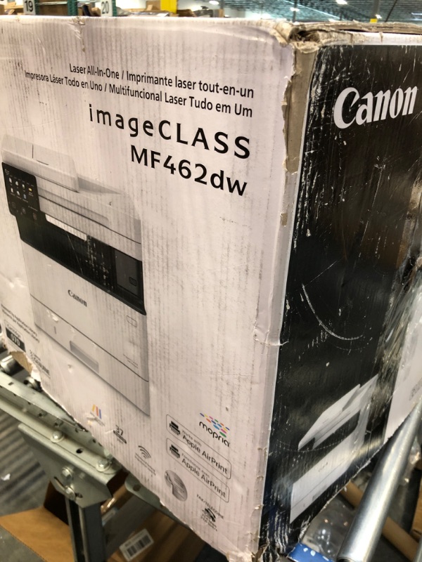 Photo 2 of Canon imageCLASS MF462dw - All in One, Wireless, Mobile Ready, Duplex Laser Printer with Expandable Paper Capacity and 3 Year Limited Warranty