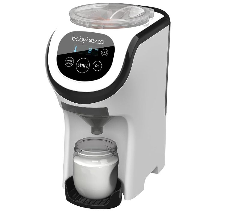 Photo 1 of Baby Brezza Formula Pro Mini Baby Formula Mixer Machine Fits Small Spaces and is Portable for Travel– Bottle Makers Makes The Perfect Bottle for Your Infant On The Go, White