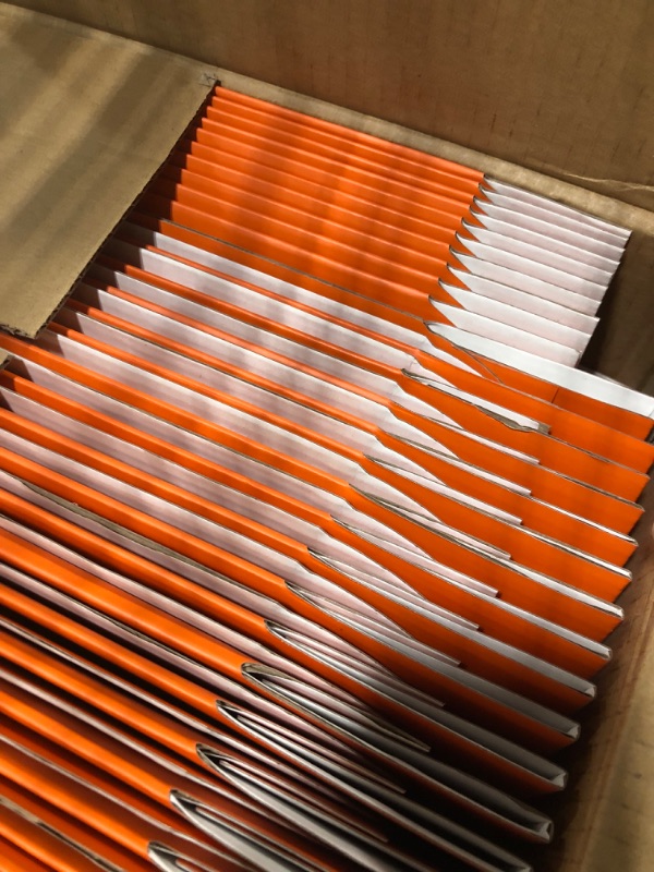 Photo 1 of 30 Pack 7x5x2 inches Shipping Boxes Orange, Corrugated Small Cardboard Boxes Mailers for Mailing Packing 7"x5"x2", 30 pack Orange