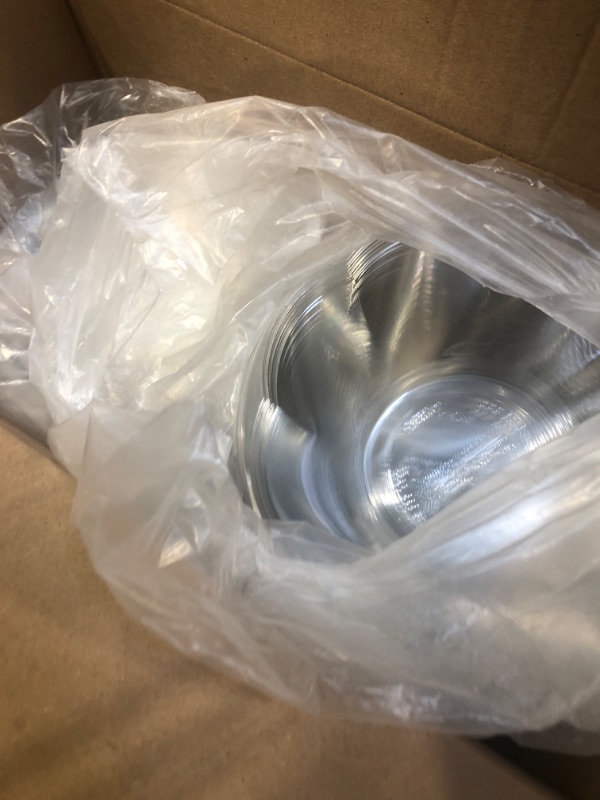 Photo 3 of [50 Sets] 24 oz. Plastic Salad Bowls To-Go With Airtight Lids