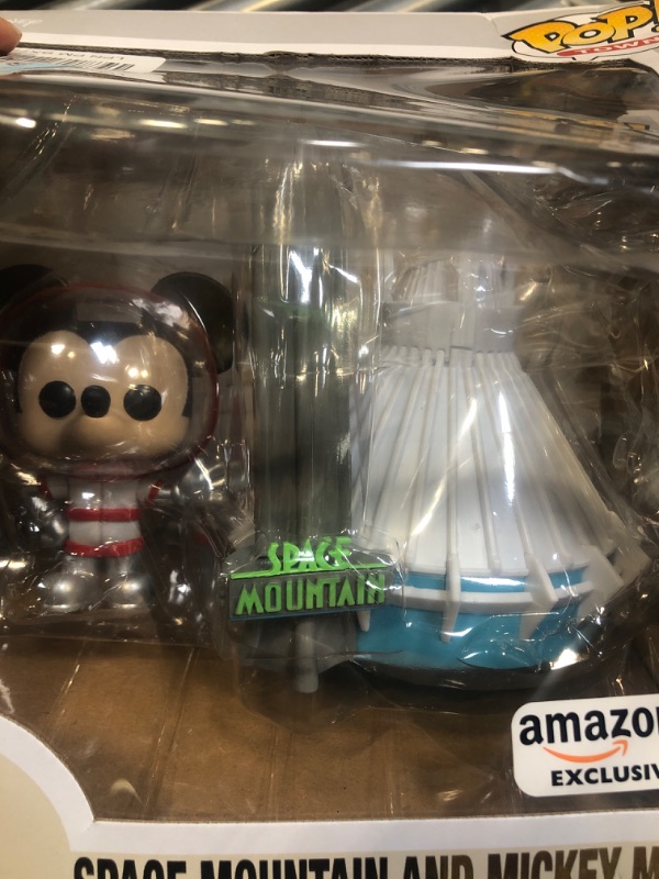 Photo 2 of Funko Pop! Town: Walt Disney World 50th - Space Mountain and Mickey Mouse, Amazon Exclusive
