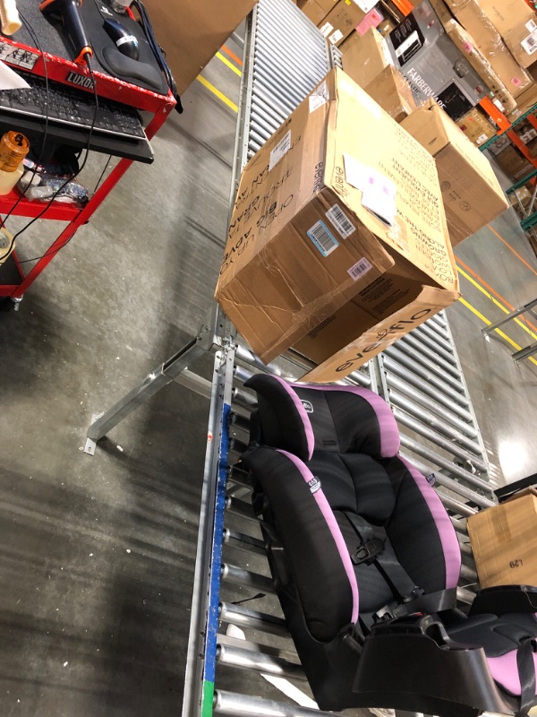 Photo 3 of ***MISSING PIECES***
Evenflo Maestro Sport Convertible Booster Car Seat, Forward Facing, High Back, 5-Point Harness, For Kids 2 to 8 Years Old, Whitney Pink