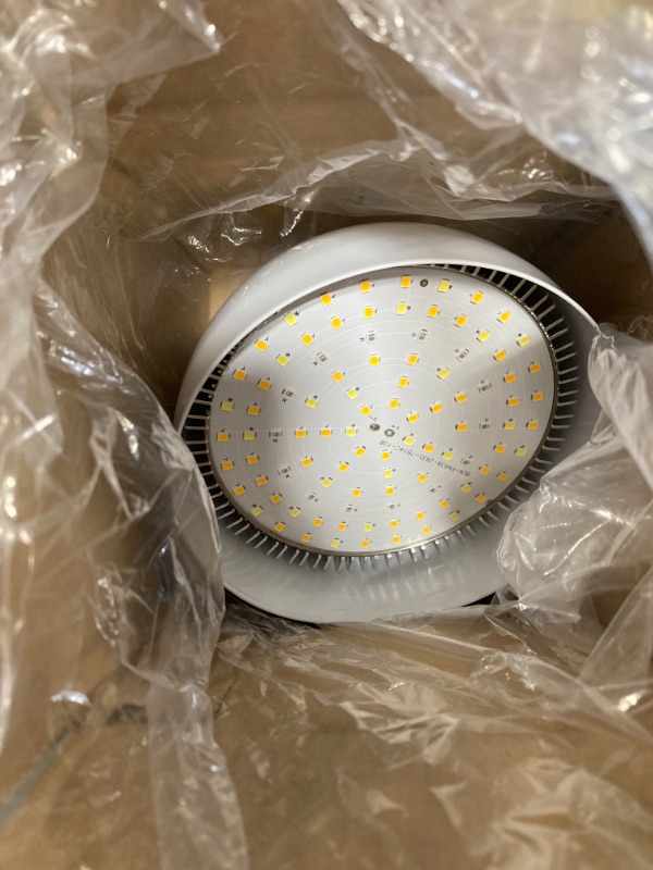 Photo 1 of Barrina LED Grow Light Bulb with Timing and Hanging System, 25W Full Spectrum, 4H/9H/14H Timer, Hanging Grow Lights for Indoor Plants with 16.4FT Power Cord, Plug in Pendant Light for Plants
