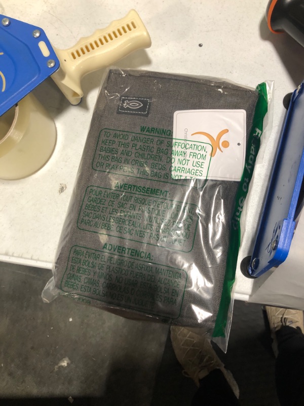 Photo 1 of Canvas Bible Cover with Fish Symbol