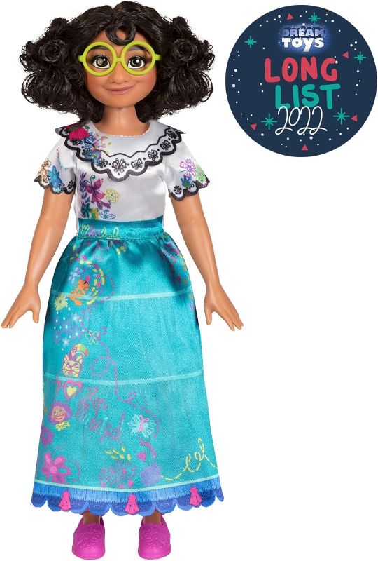 Photo 1 of Disney Encanto Mirabel Fashion Doll with Dress, Shoes & Glasses