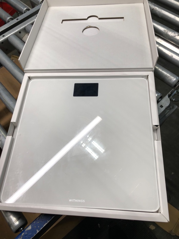 Photo 1 of Withings Body+ - Digital Wi-Fi Smart Scale with Automatic Smartphone App Sync, Full Body Composition Including, Body Fat, BMI, Water Percentage, Muscle & Bone Mass, with Pregnancy Tracker & Baby Mode White