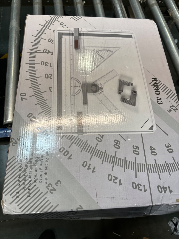 Photo 1 of Frylr Metric A3 Drawing Board Drafting Table Multifunctional Drawing Board Table with Clear Rule Parallel Motion and Angle Adjustable Measuring System