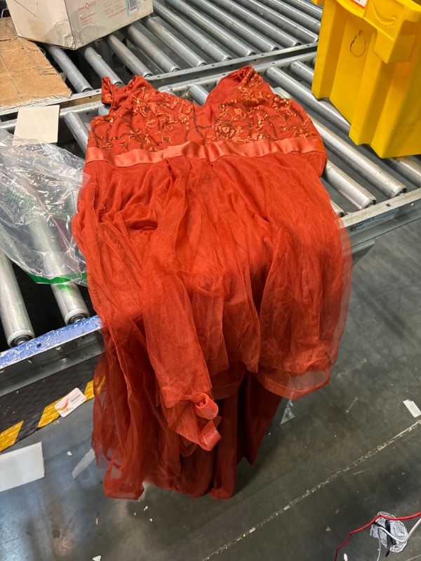 Photo 1 of red dress m/large 