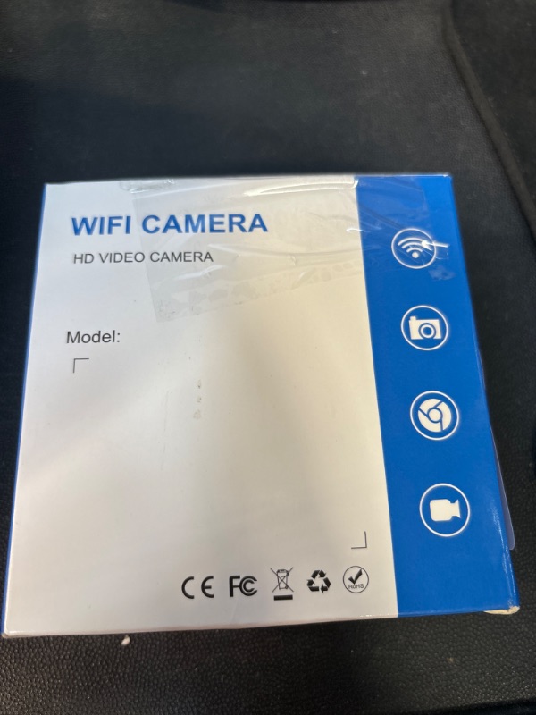 Photo 1 of Flashstar Mini WiFi Camera 1080P HD Night Vision Included Motion Detection Remote Monitoring 160° Wide Angle Micro Baby Monitor for Home Office Store Warehouse (1Pcs)