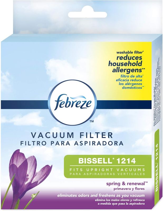 Photo 1 of  BISSELL Febreze Style 1214 Cleanview & PowerGlide Pet Replacement Filter - 1214, Blue