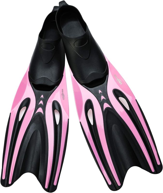 Photo 1 of Swim Fins - Premium Scuba Diving Fins, Snorkel Fins for Adult & Kids - Versatile Diving Fins for Men, Women, Training & Lap Swimming - Dive & Snorkeling Fins for Adults, Boys & Girls