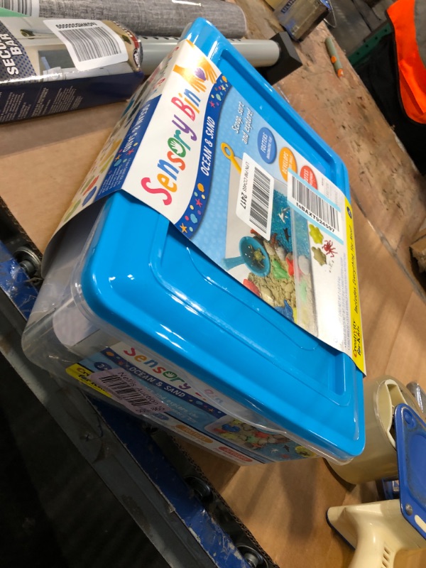 Photo 1 of Creativity for Kids Sensory Bin: Ocean and Sand - Fine Motor and Sensory Toys for Kids Ocean & Sand