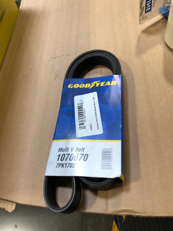 Photo 2 of Goodyear Belts 1070670 Serpentine Belt, 7-Rib, 67" Length