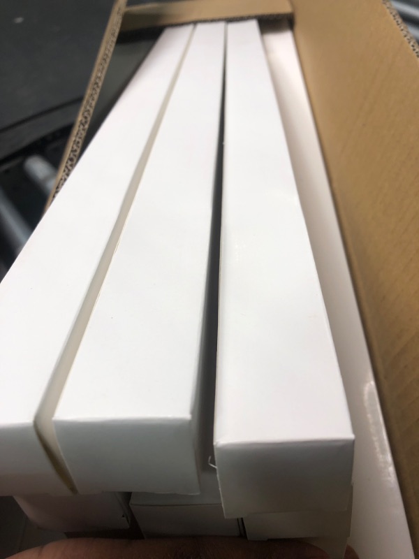 Photo 1 of Muzata 20Pack 23inch LED Channel Aluminum Channel with LED Strip Stair Lighting kit Indoor White Neutral Light 4000K LC32