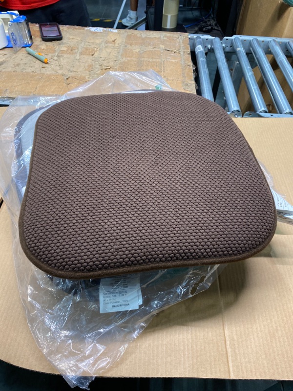 Photo 1 of 16x16 Brown seat cushion 4 pk