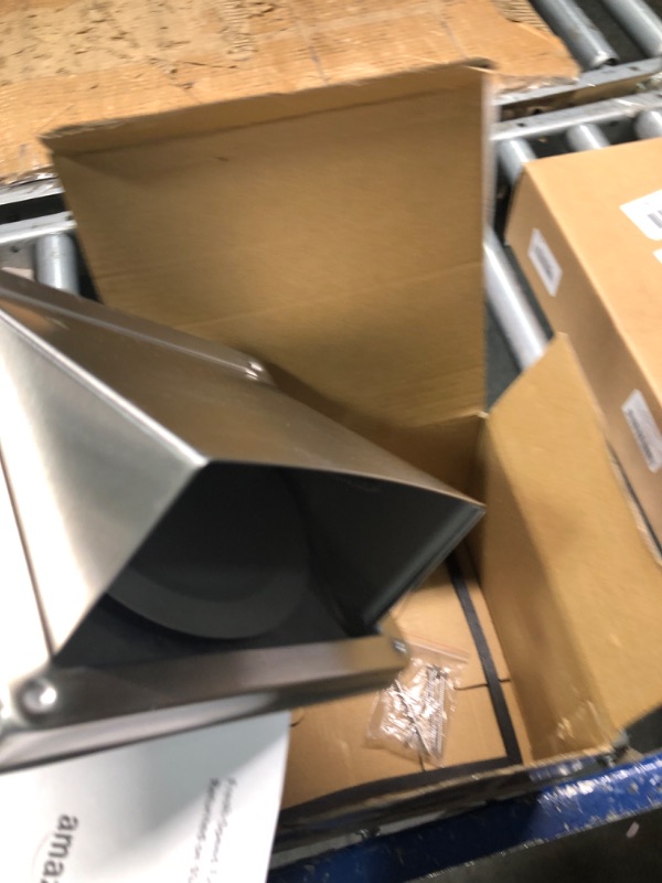 Photo 1 of FRESH SPEED 5-Inch External Extractor Wall Vent Cushioned Non Return Flap 5-Inch 125mm