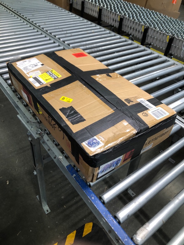 Photo 1 of VASAGLE Side Table with Charging Station, Narrow End Table with 2 Drawers, Slim Nightstand and Bedside Table with Storage, for Small Spaces, Rustic Brown and Black ULET321B01 Rustic Brown + Black