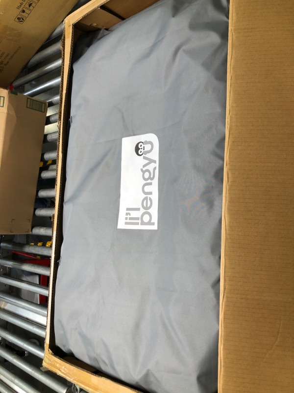 Photo 1 of Baby Bassinet Bedside Crib, Li’l Pengyu 3 in 1 Portable Bassinet with Rocking Cradle Mode, Foldable & Free-Installation Bedside Sleeper, 360° All Mesh Wall Breathable with Comfy Mattress