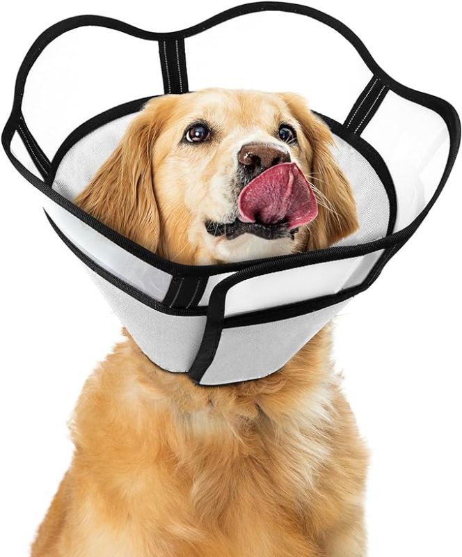 Photo 1 of **SMALL** Soft Dog Cone Collar For After Surgery