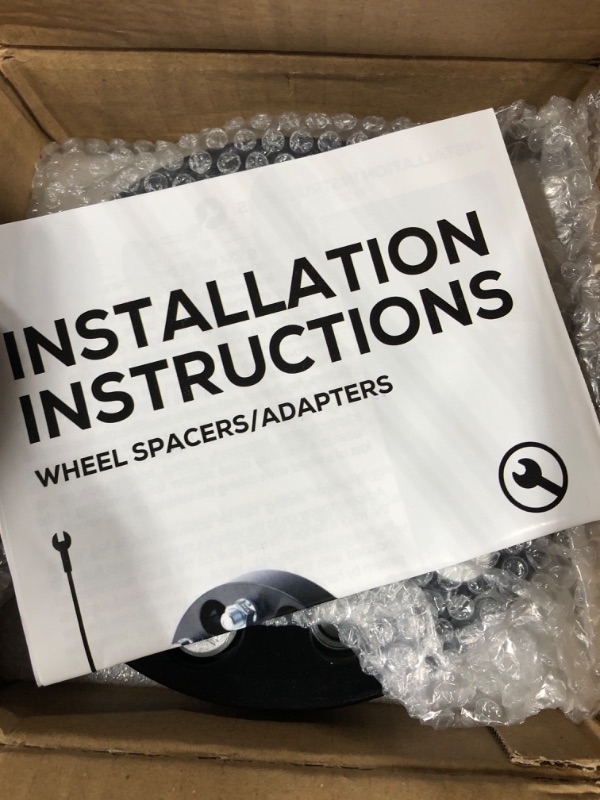 Photo 3 of KSP 15mm Wheel Spacers for Tesla Model 3/Y, 5x114.3 Wheel Spacer for 2017+ Tesla Model 3 | 2020+ Tesla Model Y, 5x4.5 Hubcentric Spacers 64.1mm Hub Bore with M14x1.5 Studs, 6061-T6 Aluminum 2PCS 2pcs-Black 15mm-64.1mm Hub Bore