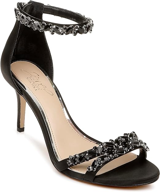 Photo 1 of Jewel Badgley Mischka Caroline Embellished Strap Evening Shoe