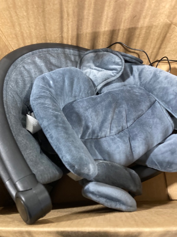 Photo 1 of Baby Swings for Infants, BabyBond Bluetooth Infant Swing with Music Speaker with 3 Seat Positions, 5 Point Harness Belt, 5 Speeds and Remote Control - Portable Baby Swing for Indoor and Outdoor Baby Swing with mosquito nets