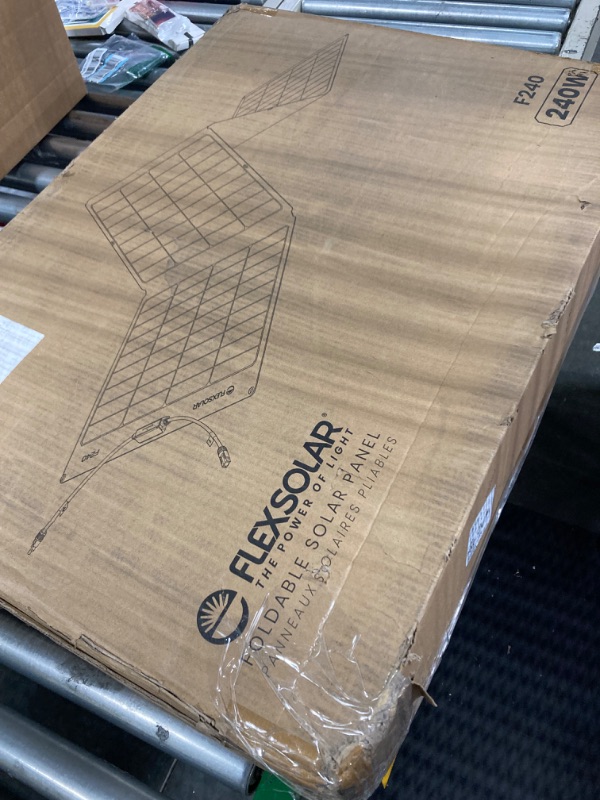 Photo 1 of 240W Foldable Solar Panel with Stand F240