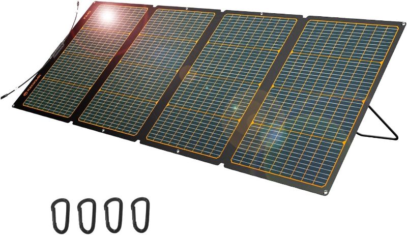 Photo 1 of 240W Foldable Solar Panel with Stand F240