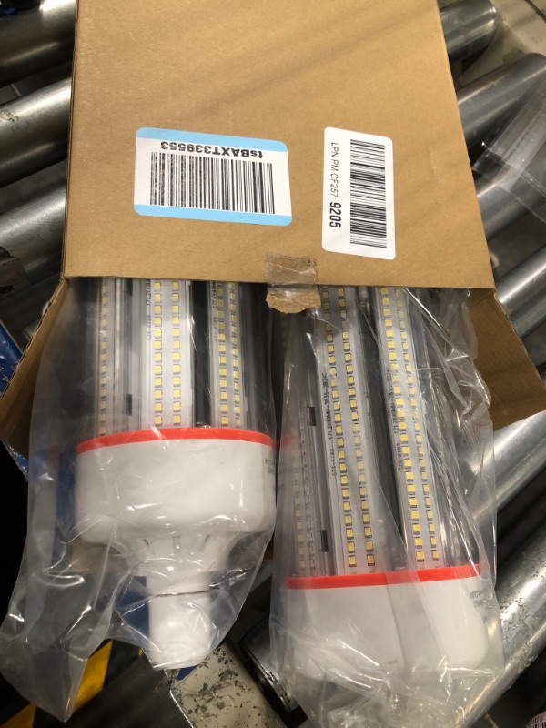 Photo 2 of 100W Led Corn Light Bulb,E39/E40 mogul Base,13500 lm,5000k Daylight,110 to 277 V,CFL HID 320W Metal Halide Replacement For Large-area Lighting Shopping Mall,High GYM,Street,Warehouse,Factories(2-Pack) 100W2pack