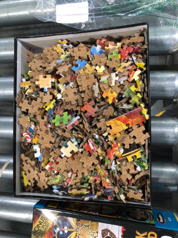 Photo 1 of Kodak 1000 Piece Jigsaw Puzzle Set - I Love Donuts and Rainbow Superfoods