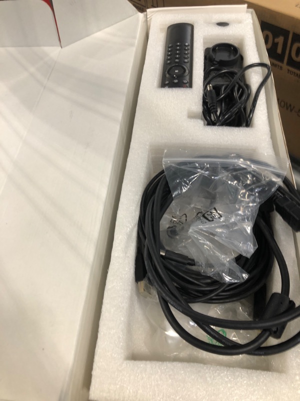 Photo 1 of Enther&MAXHUB 4K Video Conference Camera,All-in-one Conference Room Camera System,Smart Video and Audio conferencing System,Auto-framing Wireless Screen-Sharing,120° FOV for Small Meeting Rooms Silver Grey