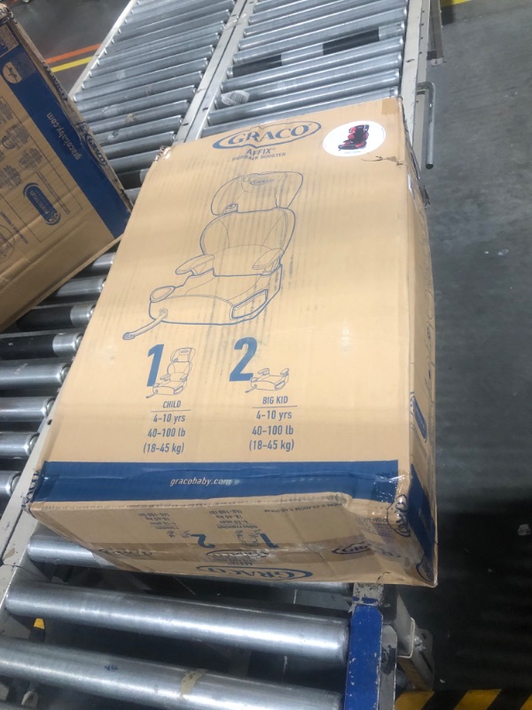 Photo 1 of Graco Affix Highback Booster Seat with Latch System, Atomic