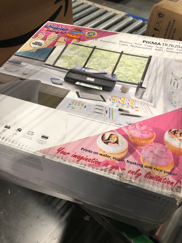 Photo 2 of Cake Topper Image Printer, Cake Ink Cartridges, 50 Wafer Sheets, Edible Color Markers & Printhead Cleaning Kit Bundle