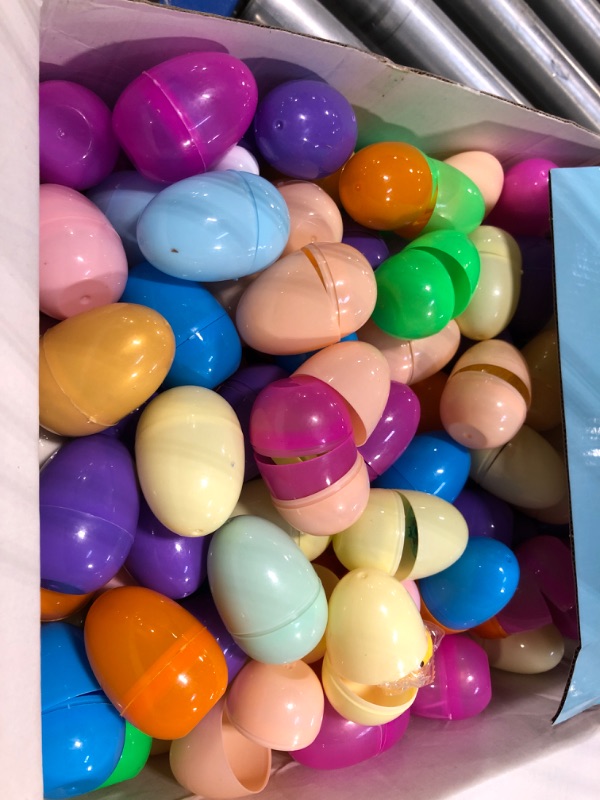 Photo 1 of 139 Pack Prefilled Easter Eggs with Toys Inside, Easter Basket Stuffers Plastic Easter Eggs Fillers Easter Party Favors Classroom Prizes Easter Eggs Hunt Easter Gifts Easter Basket for Kids